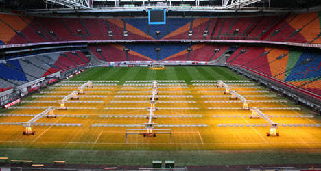 Ajax Stadium, lighting and control systems - Buildingconsultants IGG