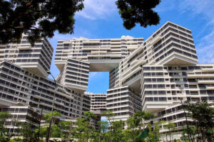 The interlace van RSP Architects Planners Engineers en OMA 